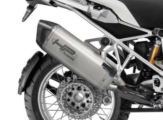 Sales Service HP sports silencer by Akrapovic Slip-on silencer for throaty sound and sporty looks.