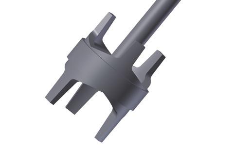 Two-Way Parabolic Characteristic: Linear or Equal Percentage Flow direction: To open This plug covers all Cv ranges and is especially suitable for low differential pressures.