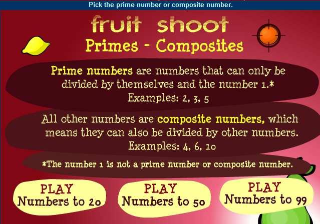 Prime Slide 97 / 146 Sort the Numbers 2 3 4 5 6 7 8 9 10 11 12 13 14 15 16 Composite 17 18 19 20 Slide 98 / 146 In the case of 24, you can find the prime factorization by taking and dividing it by