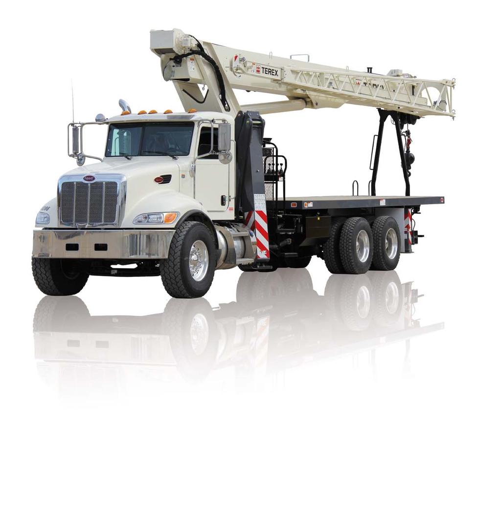 28 USt Lifting Capacity Boom Truck Cranes Datasheet Imperial bt 28106 Features 28 USt @ 6 ft capacity at rated distance from center of rotation 106 ft maximum boom length 115 ft maximum tip height