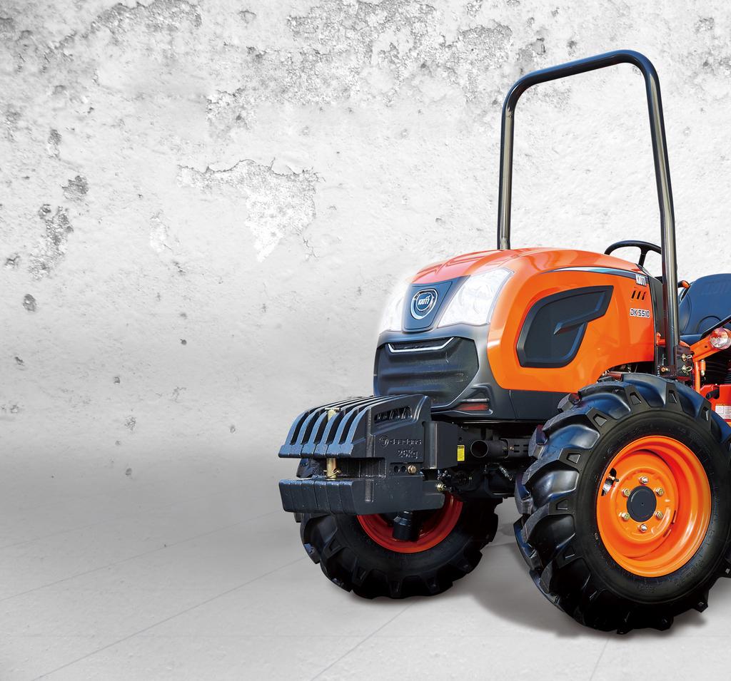 DK4510 /DK5010/DK5510 KIOTI TRACTOR Experience the new and powerful DK Modern and Elegant Design The