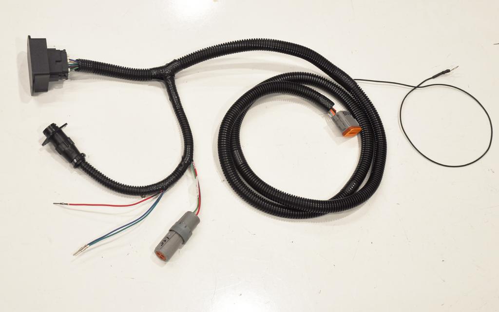 Cab Interface Harness: 21xx-25xx Y150 GND Y338 Y225 To Conn.2 Y336 Y337 Connector Description Connects to Conn.2 OEM cab conn. Replace OEM wires in Conn.