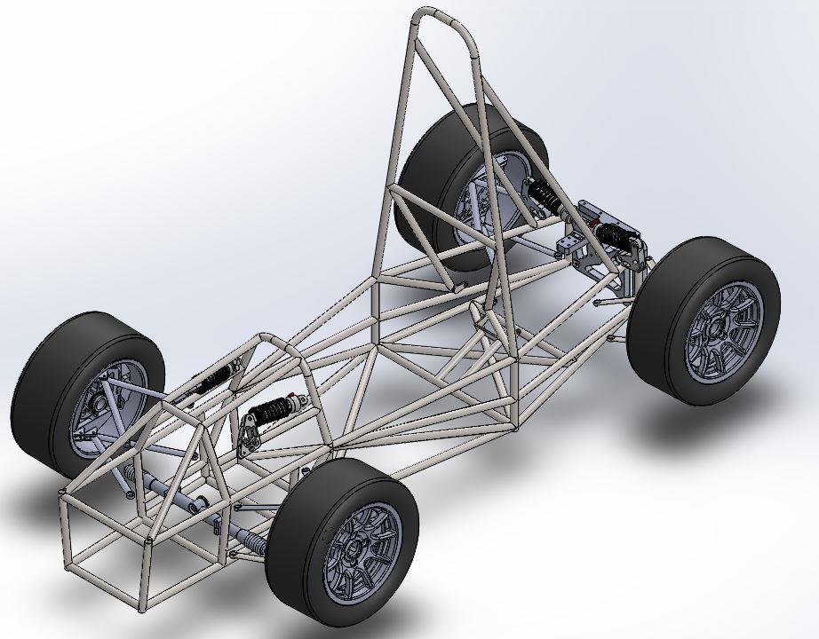 6.8 Final Component Designs for the Formula Student Car During the writing of this report, a vast majority of the main