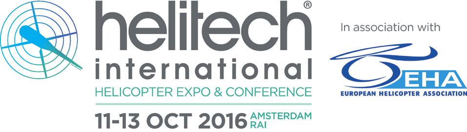 This year, the event will be held in Amsterdam, where members of the Marenco Swisshelicopter team will be from 11 13 October 2016 on Booth 12B10 to answer your questions and fill you in on