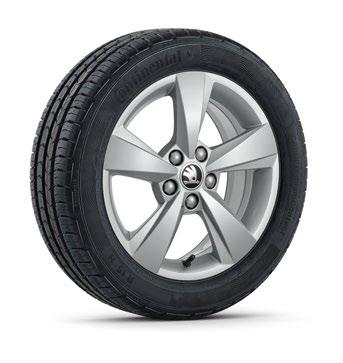 0J 17 for 215/40 R17 tyres, silver metallic NEW Torino 5JA 071 497A AJX2 light-alloy wheel 7.0J 17 for 215/40 R17 tyres, black gloss NEW Matone 6V0 071 495B FM9 light-alloy wheel 6.