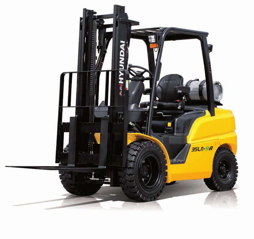 New Diesel Forklift with Proven Quality and Advanced Technology Maximum performance Spacious operator's cab Switch type parkg brake 5.