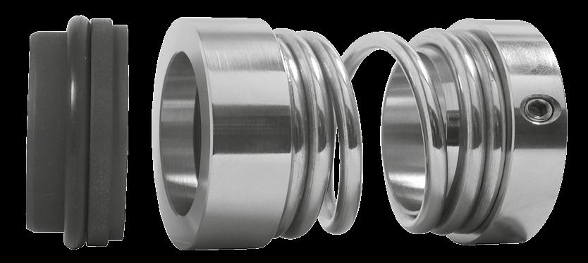 Characteristics Unbalanced Mechanical Seal. PS7 Parallel Spring Independent on direction of rotation.