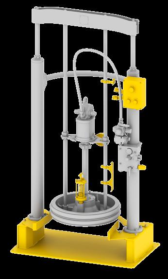 Ram hoist accessories 180-220 Kg P/N 11/104 System maximum pressure relief valve