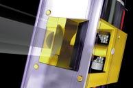 MECHANICAL INSTALLATION IN SECONDS Nearly all North American commercial door frames employ an ANSI 4-7/8 strike plate.