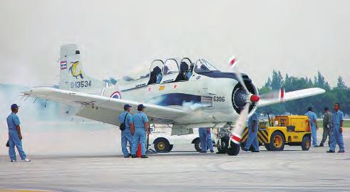 These were designated T-28D, and by the end of 1962 they had converted 77 air - frames, a total of 131 being produced before the T-28D-5 replaced it on the conversion line in mid-1965.