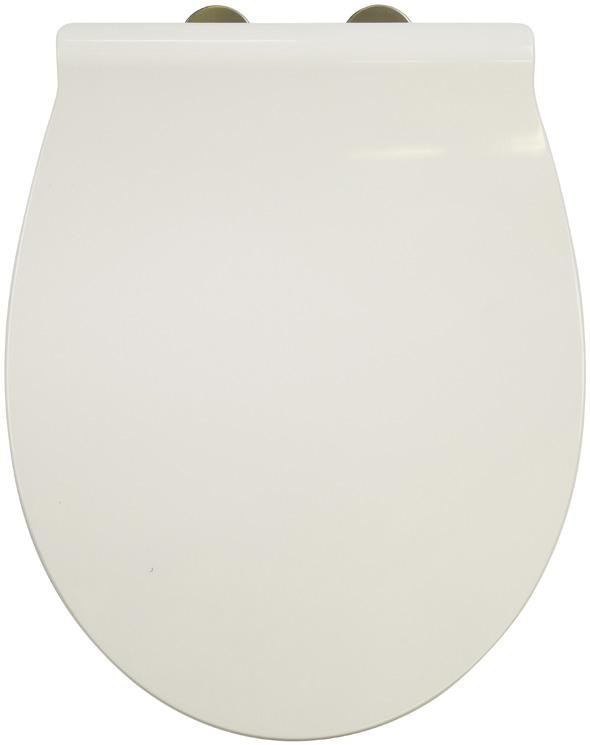 Overall Size Max/Min Adjustment 450mm 470mm 415mm 285mm 230mm SENSORI SELF CLOSING TOILET SEAT Hard wearing thermoset plastic with