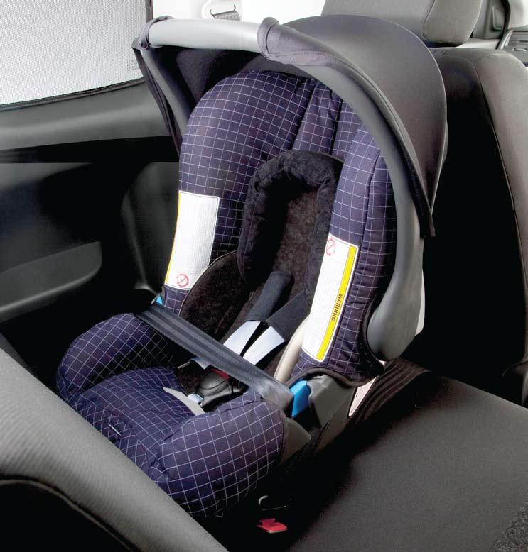 Child seats Keeping the most important people safe Keep your little ones safe and secure with our range of child seats, created in conjunction with Britax/Romer.