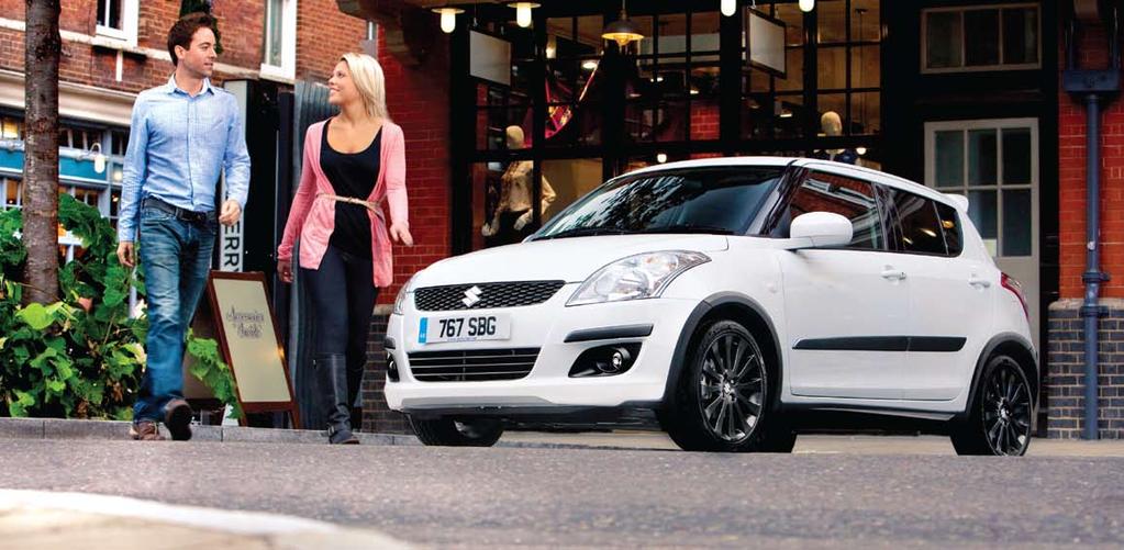 02 Streetwise accessories designed for your way of life. The new Swift is your sort of car.