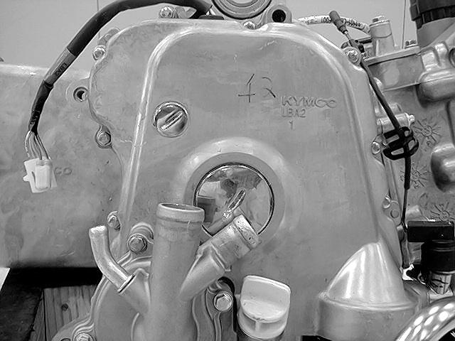 VALVE CLEARANCE Inspect and adjust the valve clearance while the engine is cold (Below 35 C/95 F).