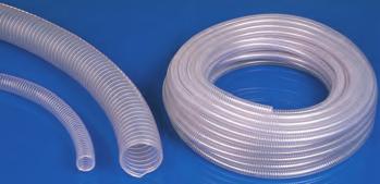 range -40 C to +90 C (Intermittent to +125 C) The raw materials used in the manufacture of this product complies with the relevant EC and FD directives Suction and transport hose for solid, liquid