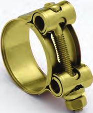 Clamps Single olt Introduction Heavy duty single body clamp Excellent torque capability vailable in SS with mild steel bolt and 304SS assembly Large range of sizes Plated Price Size 1+ WXF0656