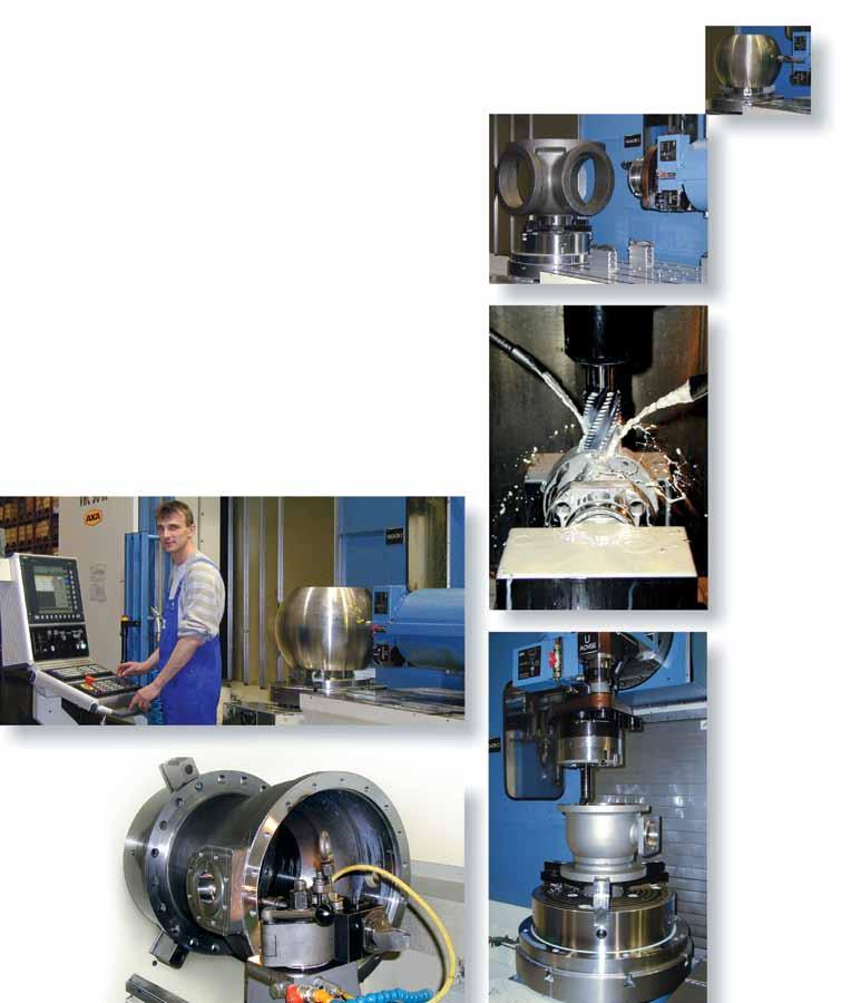 Manufacturing and Assembly Ball valve production at Perrin GmbH takes place in two manufacturing plants. At Prenzlau, sophisticated CNC machines produce high quality valve components.