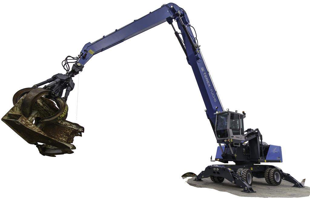 MHL360 F MATERIAL HANDLER Features Specifications Fuel saving ECO & ECO+ operating modes enhance
