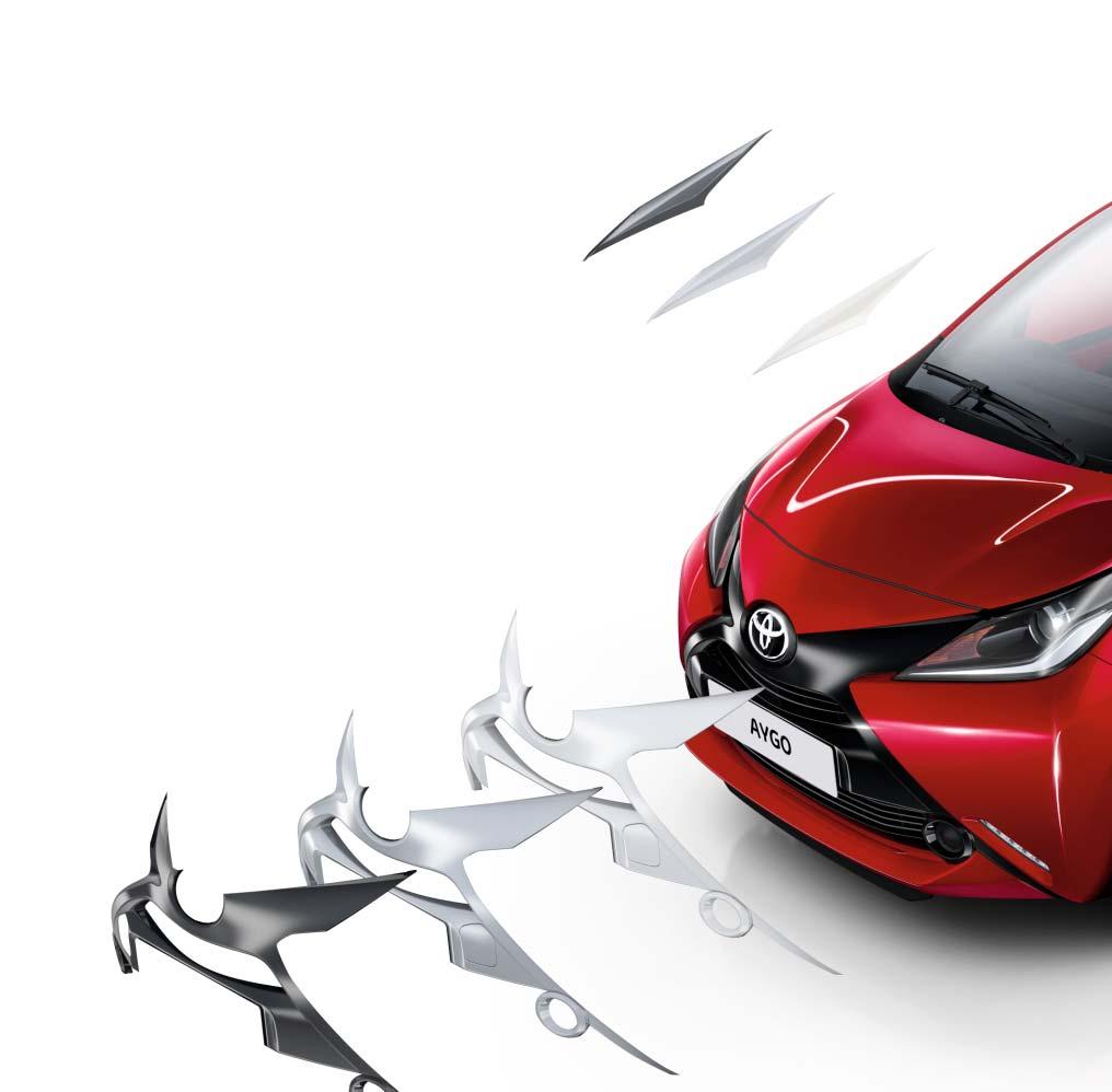 exterior and interior look. Customising your AYGO is easy: 1.
