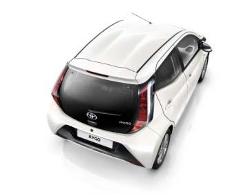 AYGO may be compact on the outside, but their clever design means it s amazingly roomy inside, with space for four and ample luggage.