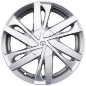 Silver alloy wheels 6. White alloy wheels 7. Silver machined-face alloy wheels 8.