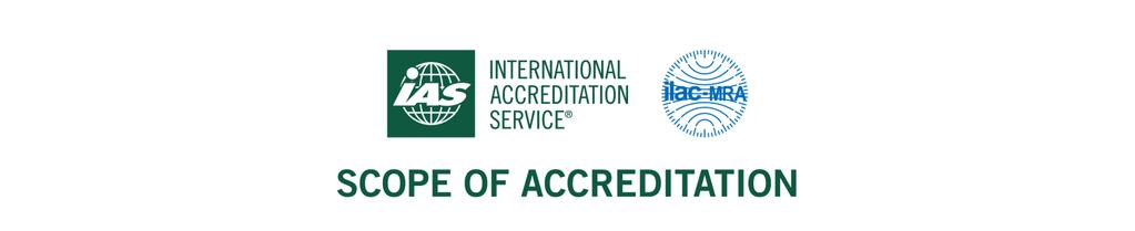 IAS Accreditation Number Accredited Entity Address CL-128 1375 S.