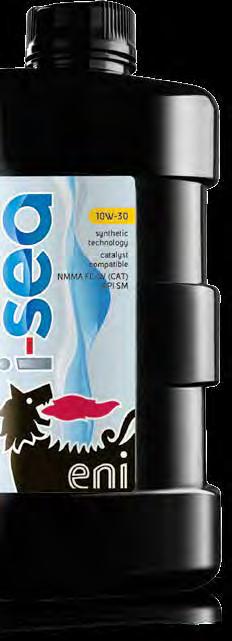 From eni's research department comes the eni i-sea line of lubricants, designed for all types of pleasure craft,