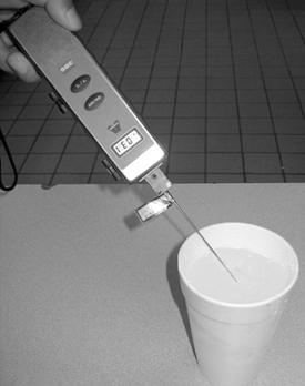 Time of day At open For 24-hour restaurants: during low-volume periods Hazard icons Tools and supplies Pyrometer with fry vat probe Procedure Neoprene Gloves 1 Calibrate pyrometer.