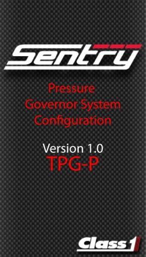 The last letter of this display indicates the configured control method of the SENTRY.