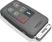 PERSONAL CAR COMMUNICATOR, PCC* WITH KEYLESS DRIVE 3 4 Information on the car can be obtained within a radius of 0 m. Press the button and wait 7 seconds.