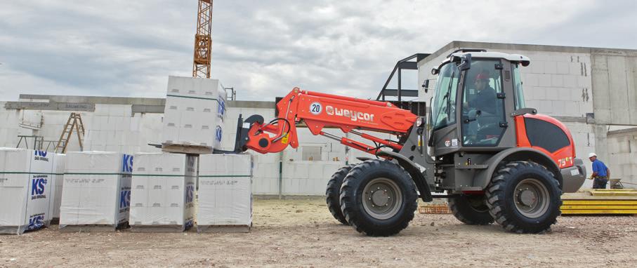 technology that this new e-generation of wheel loaders has