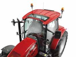 In addition, cab versions can be customised with performance monitors and ISO connector to enable data transfer between tractor and implement to suit the intended implements or task.