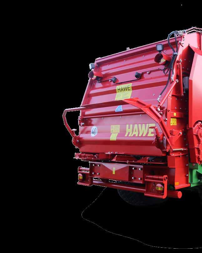 Transported HAWE Universal spreader DST HAWE large-capacity universal spreaders are designed for non-stop