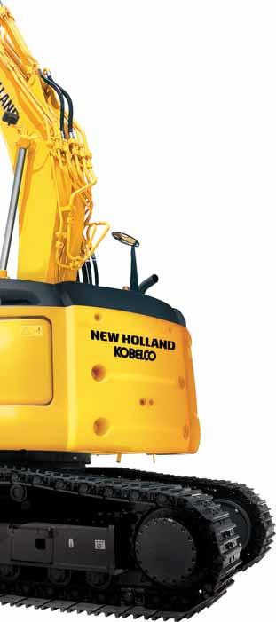Continuous Power Boost allows him to work problem free on the job-site providing productivity and machine reliability. A unique feature only offered by New Holland.