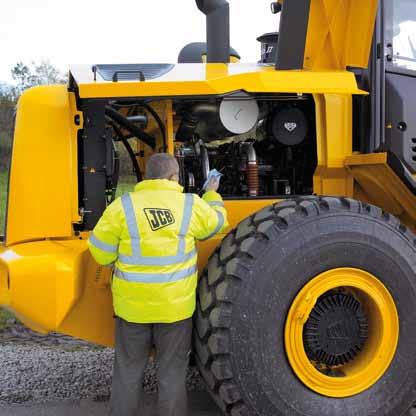 MAINTENANCE 456 WHEELED LOADING SHOVEL Maintenance made easy Once in use, the 456 rapidly becomes a vital part of the production process, so any downtime could mean a serious loss in productivity