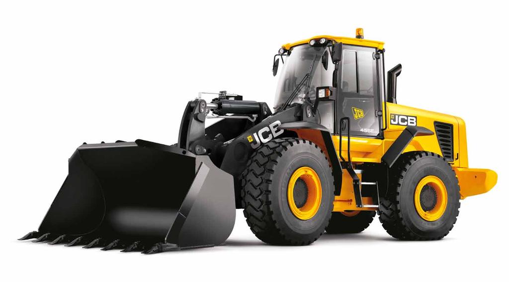 456 WHEELED LOADING SHOVEL WALKAROUND Superb operator environment Ergonomic high-back seat for superior comfort. Easy-to-use, clearly marked controls. Large, spacious cabin with ample storage room.