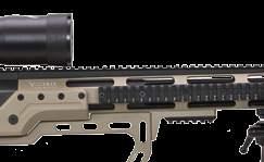 FLUTED Top Rail 45 Moa Action Marte CT 3-lug action in Aisi 630 w/ detach. magaz.