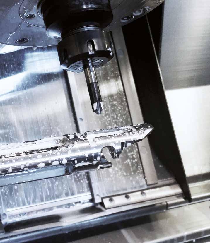 Our team of precision engineers and craftsmen have at their fingertips the most modern and sophisticated five axis CNC machining centres, spark