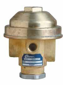 Metal relay 66-X Hydraulic accelerator, -way metal relay-valve The 66-0 is a -way, hydraulically operated, diaphragm actuated normally close relay-valve which is designed to meet the requirements of