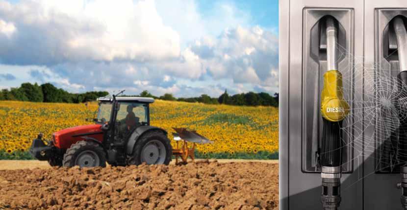 POWER EFFICIENCY Silver³ tractors feature a number of technological solutions designed to save energy resources, improve the efficiency and durability of all components, and reduce harmful emissions.
