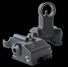 The sight then can be raised and locked in the up position for iron sight use.