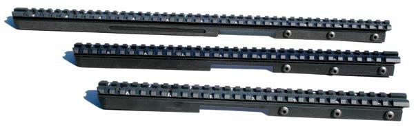Rails come with all the screws needed to mount rail to forearms and receivers. These rails are designed to connect directly to the forearm.