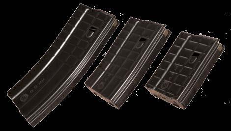 52 6.8mm AR15 + M16 MAGAZINES 5, 10, 15 & 25 round capacity magazines for the 6.8mm SPC AR15 / M16 family of weapons.