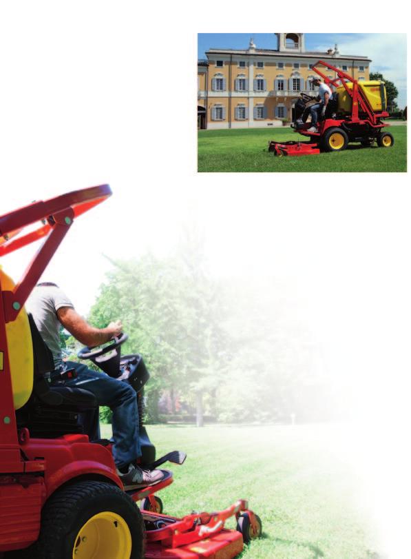 Gianni Ferrari PG is a multi-purpose machine for the maintenance of green areas and open spaces. Specializing in cutting and collecting grass... great in many other applications!