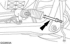Page 7 of 14 gear input shaft to the left until the stop is reached. 30. Remove the steering gear from the vehicle. Installation 1.