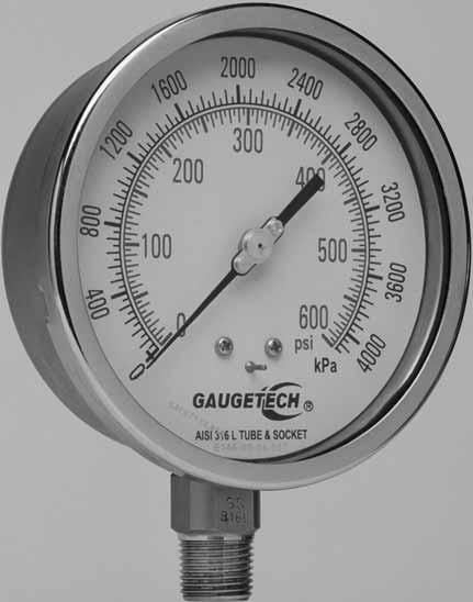 Pressure Gauges GTG45 Series (4.