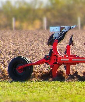 R 41 Plough from 2 to 5 body Reversible mounted plough Simple, compact and economic RANGE R 41 R 41 range is characterized per its simple design = simple and a quick settings.
