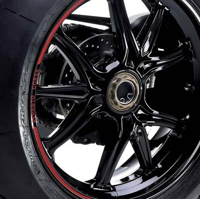 Brembo M50 callipers with dedicated radial pump provide unbeatable