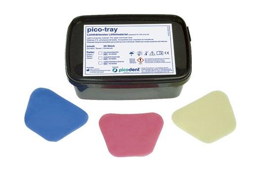 pico-line Light-curing materials pico-tray Light curing tray material To make