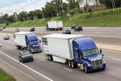 Platooning Level 2 - Driver-operated Following